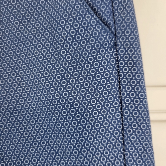 Mossimo Dutti Men's Blue Patterned Shorts Size 32 - Picture 2 of 4